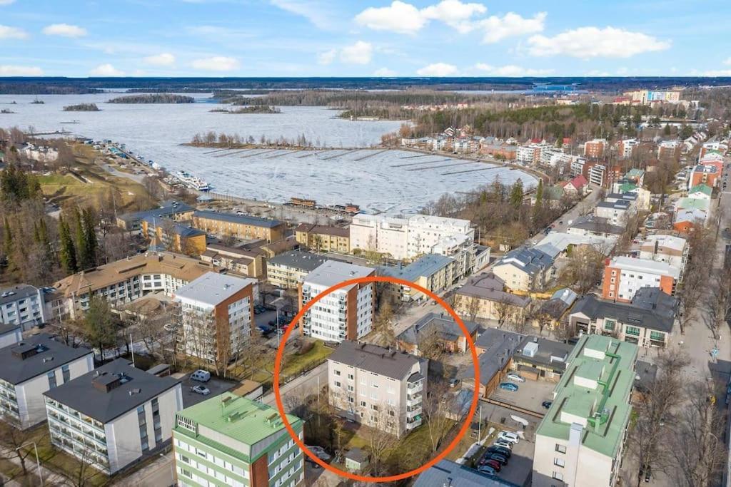 Ferienwohnung Ydinkeskusta Kaksio Saimaa Naekymillae, Ac, Wifi, Parveke Lappeenranta Exterior foto