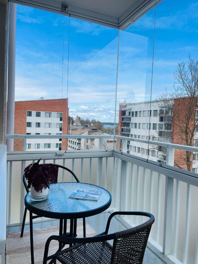 Ferienwohnung Ydinkeskusta Kaksio Saimaa Naekymillae, Ac, Wifi, Parveke Lappeenranta Exterior foto